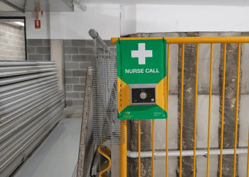 Nurse call systems for industrial sites