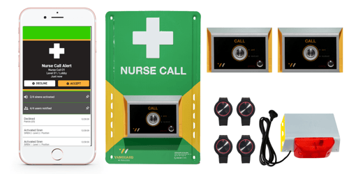 Vanguard Wireless Nurse Call Systems and safety app